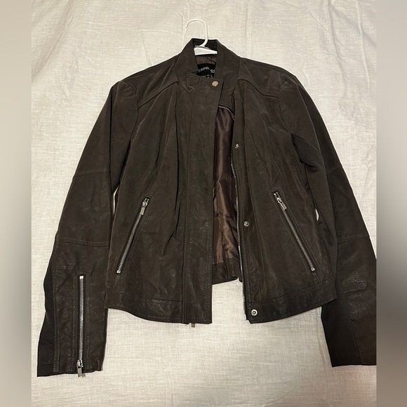 Express Minus the Leather Suede Jacket - Picture 10 of 11